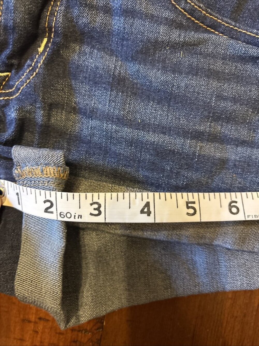 American Eagle Super Stretch Shortie Shorts Size 8 - Picture 7 of 7